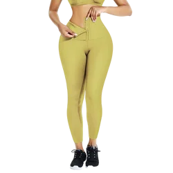 2021 Hot Solid Seamless Yoga High Waist Butt Lift Womens Workout Fitness Leggings