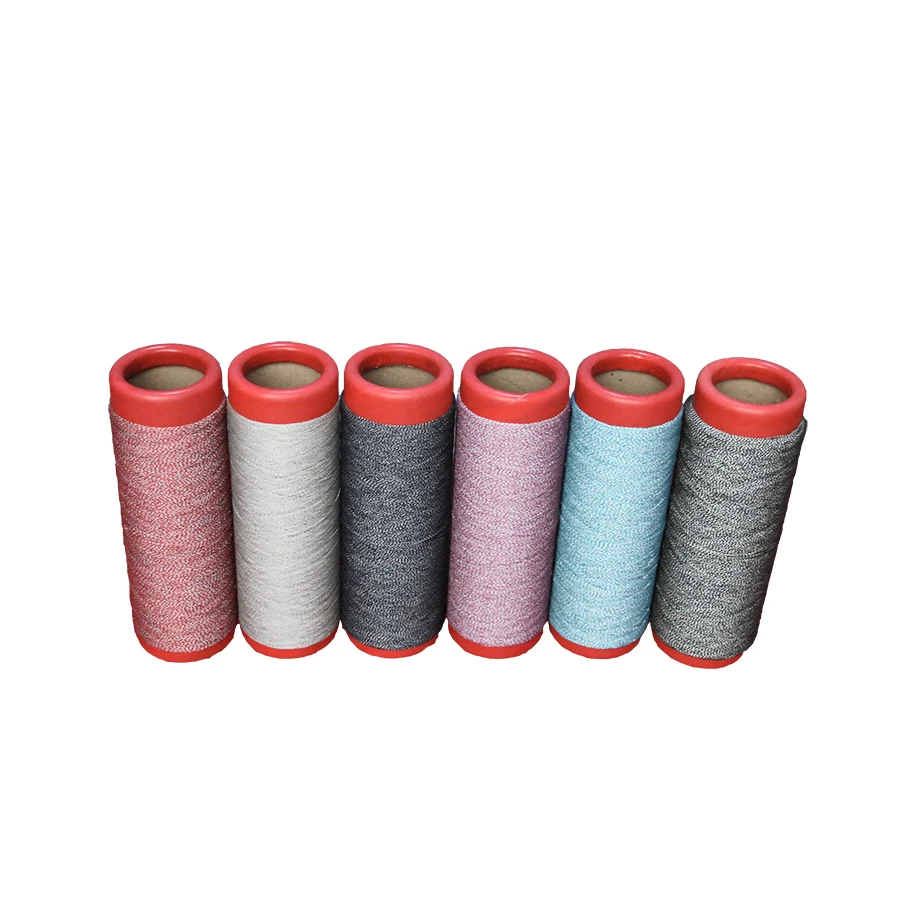 100% Polyester Double-Sided Retro Reflective Thread Knitting Yarn