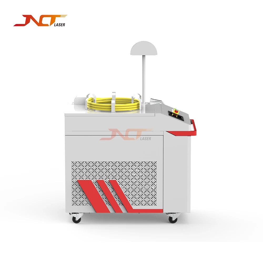 high demand 300mm CW laser cleaning machine water cooling for metal paint rust removal fiber laser handheld cleaning machine