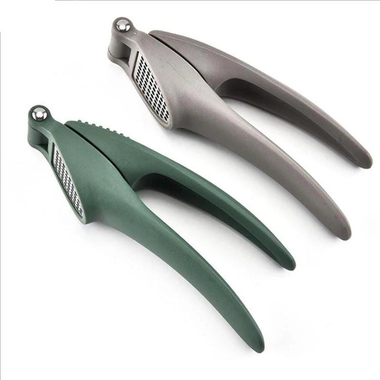 Factory Direct Price Plastic Handle Gralic Press Fruit Vegetable Tool Crusher Garlic Mincer Press