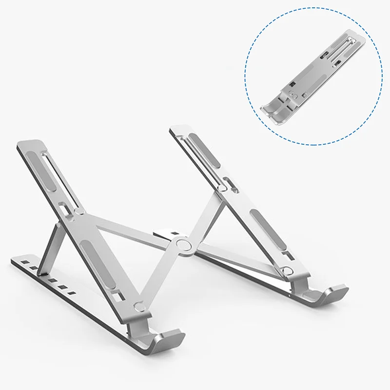 
Professional aluminum portable foldable aluminium laptop stand foldable 