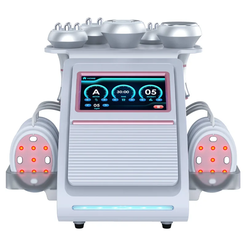6 in 1 Body Lifting Machine for Salon Face Lifting Device Beauty 80K Skin Tightening Salon Beauty Machine