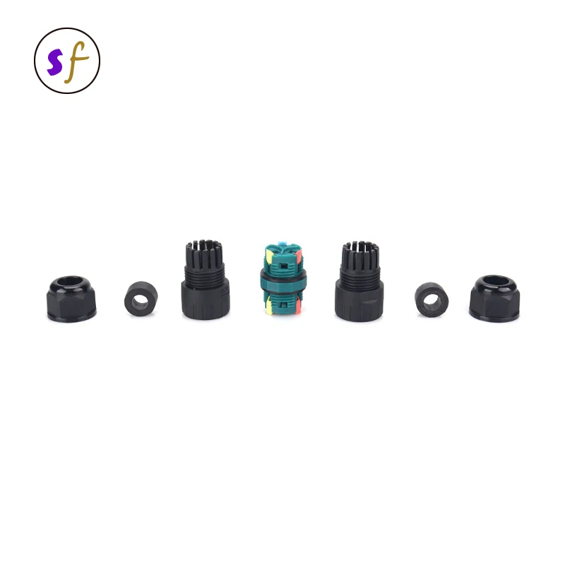 High Quality IP68 3 Pin  Screwless Waterproof Wire Connector