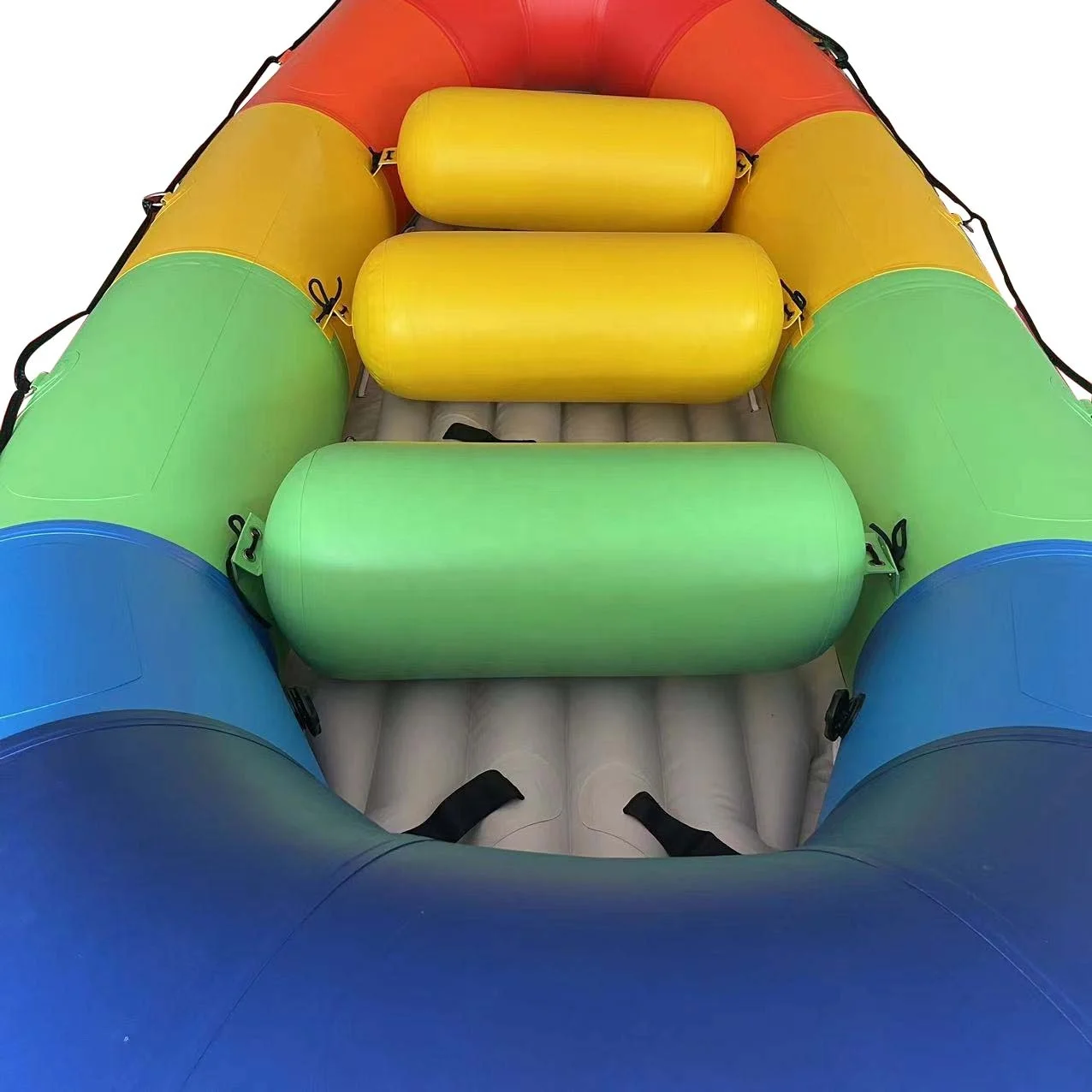 Whitewater PVC Bottom River Inflatable Rafting PVC raft boat  For Sale