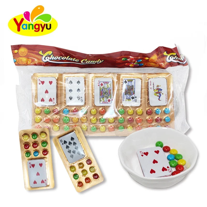 Halal crispy rainbow sugar coated chocolate beans chocolate block