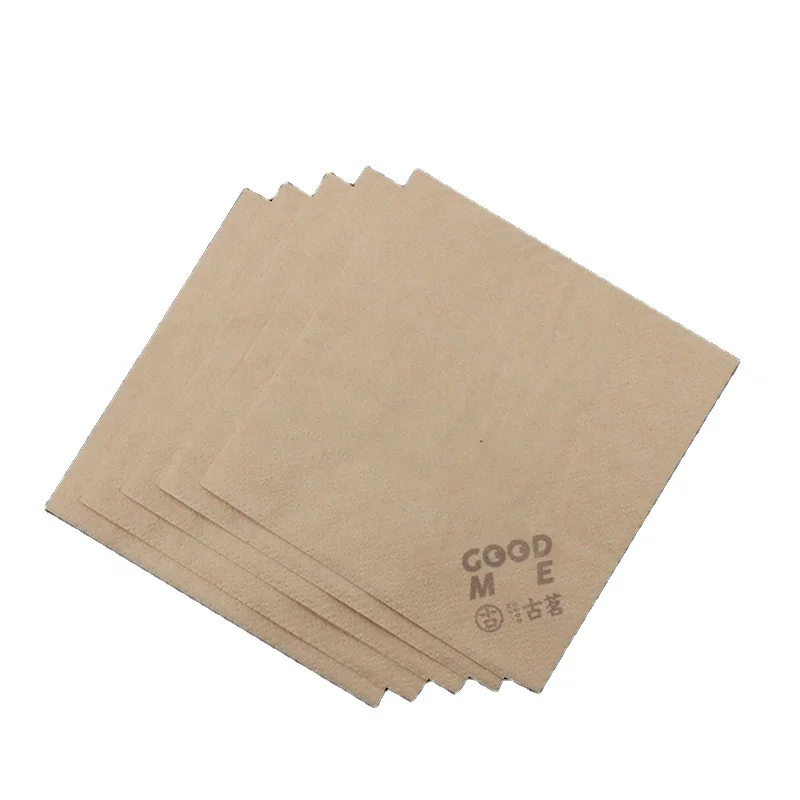 Personalized Disposable Custom Logo Paper Napkins Tissue