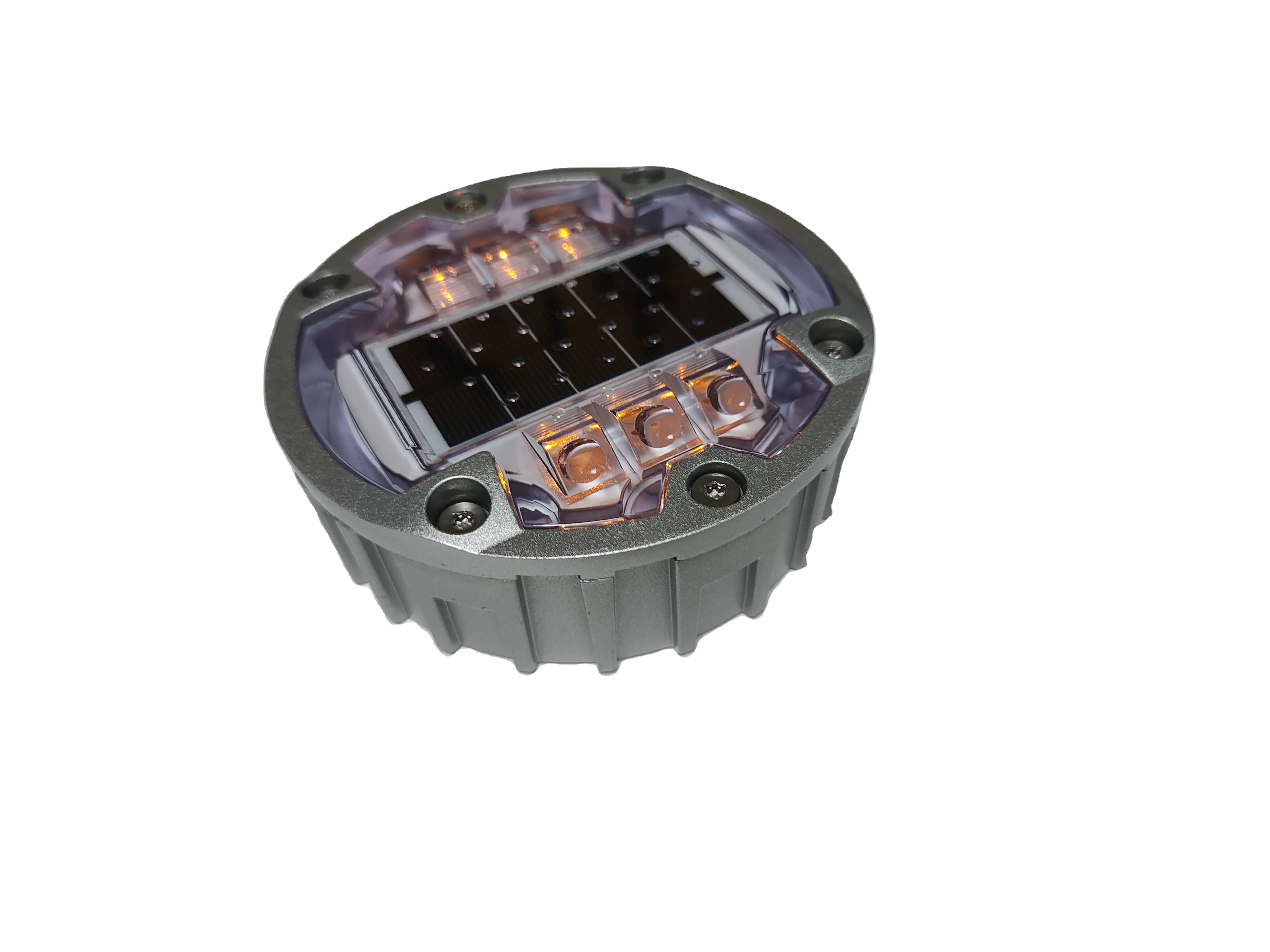 Aluminum LED flashing Driveway Pavement Marker il300 Solar Road Studs