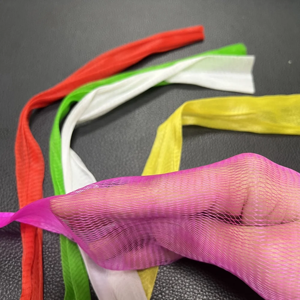 Packing Reusable Vegetables Fruit Toy Mesh Bag Custom Logo Printing Plastic Net Bag