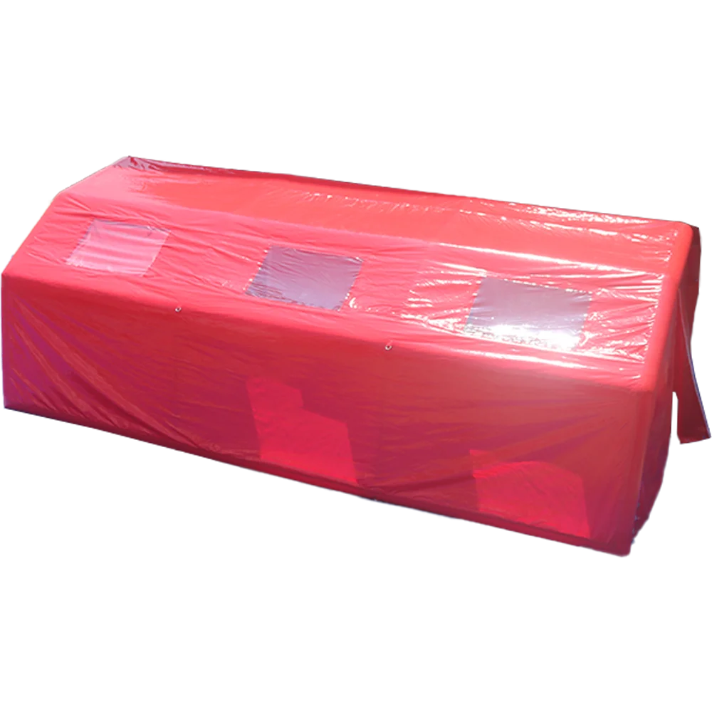 Inflatable Tunnel Refugees Tent Outdoor Portable Pvc Rainproof Hospital First Aid Inflatable Large Emergency Medical Tent