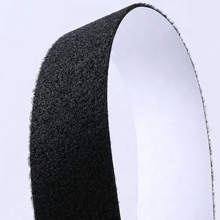 High Quality 100% Nylon Self Adhesive Hook and Loop Sticky Back Tape Fabric Fastener Tape Adhesive Glue Hook Loop for Clothes