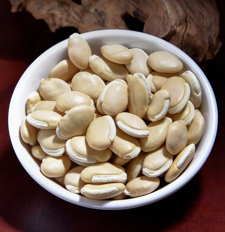 
Bai Bian Dou SEMEN LABLAB ALBUM White lentils 