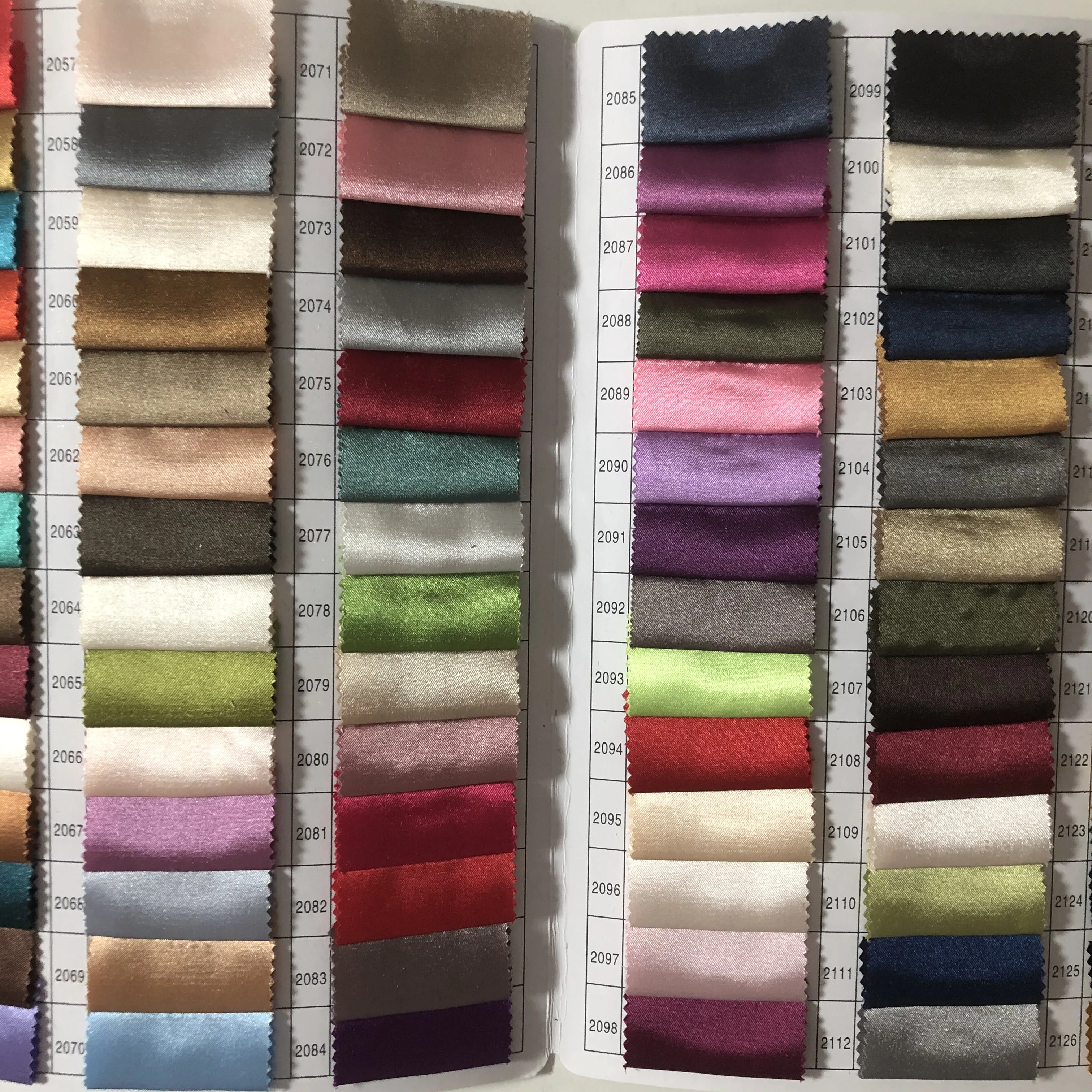 bridal satin fabric poly satin silk fabric for women garment