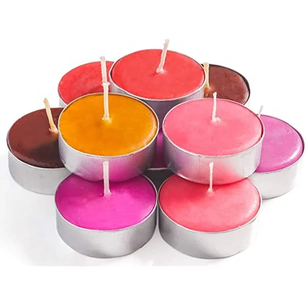 tea light candles scented 50 pack