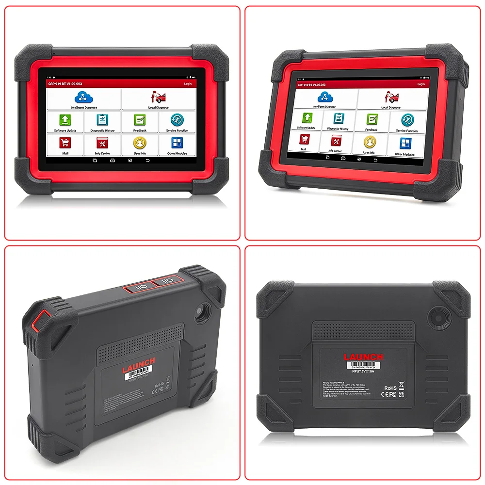 New Arrival LAUNCH X431 CRP919E BT 31+MaintenanceServices ecu programmer Full bidirectional control escaner automotriz