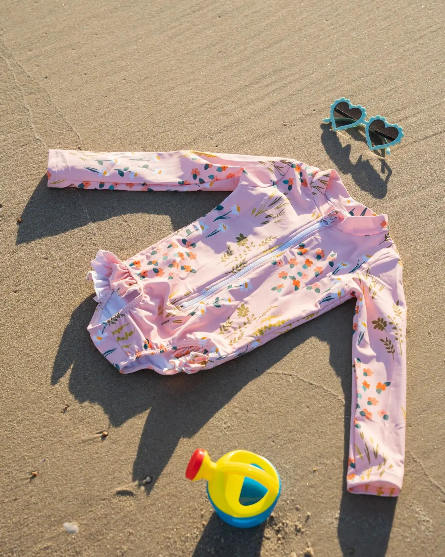 MLY high quality children girl swimwear two piece top and bottom custom prints for teen swimwear design