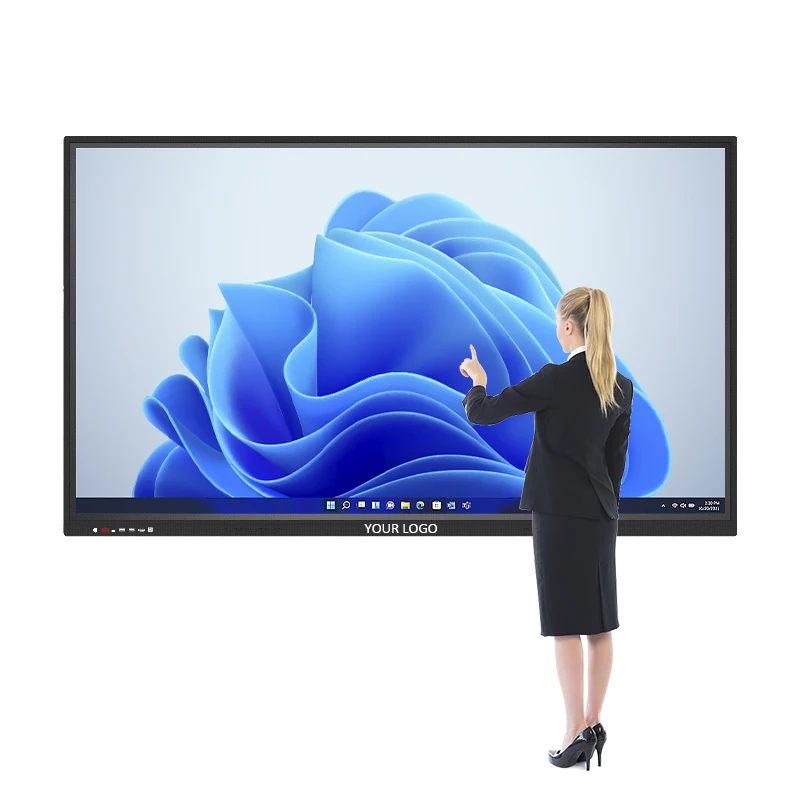 Умная интерактивная доска 75 86 98 110 дюймов Android lcd 4k smart whiteboard поставщик 100