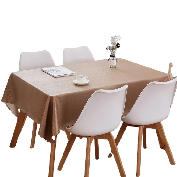 Водонепроницаемая ПВХ скатерть для дома отель пластиковая Анти-Горячая скатерть