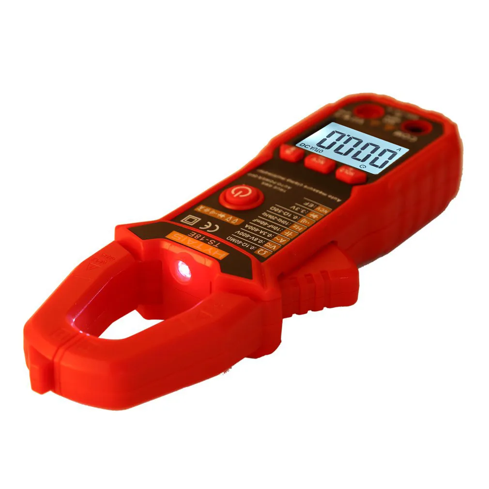 Digital Clamp Meters Ac/dc Current Voltage  True Rms Auto Range Vfc Capacitance Multimeter HYTAIS Clamp Digital Meter