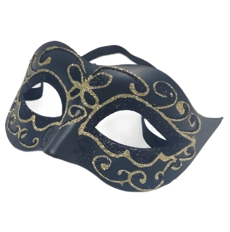 Masquerade Mask Shiny Glitter Venetian Mardi Gras Prom Ball Party Masks for Men Women