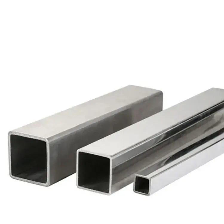 China factory welded price 201 grade 304 stainless steel square pipe sanitary fittings