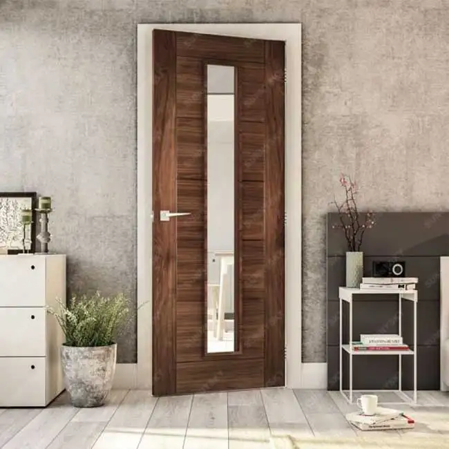 Sunnysky Factory High Quality Factory Price Popular Solid Wooden Bedroom Interior Door