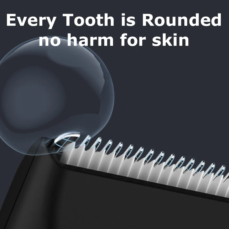 Electric Groin Hair Trimmer Heads Waterproof hair Clippers Skin Safe Body Groomer for Man