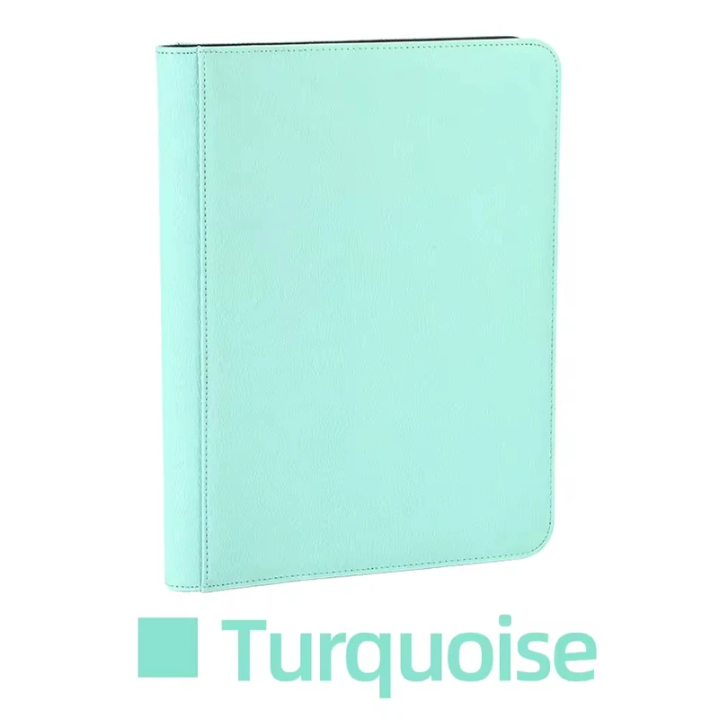 Exquisite workmanship New Design Hot Sale Toploader Binder With 4 Pockets For Trading Card Display