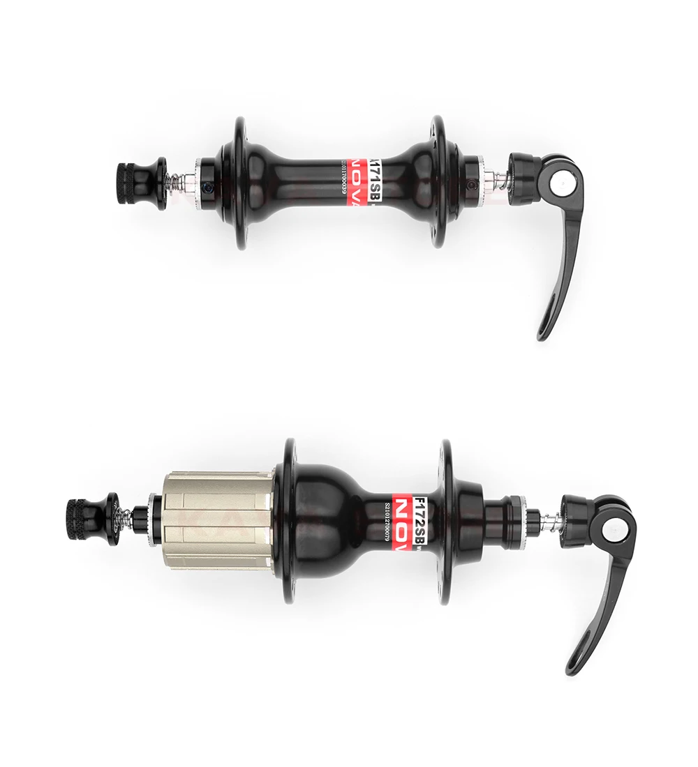 Novatec Hub A171SB A172SB Road Bike Disc Card Brake 20H 24 Holes Road Bicycle Bearing Hubs 8/9/10/11/12 Speed Bicycle Parts