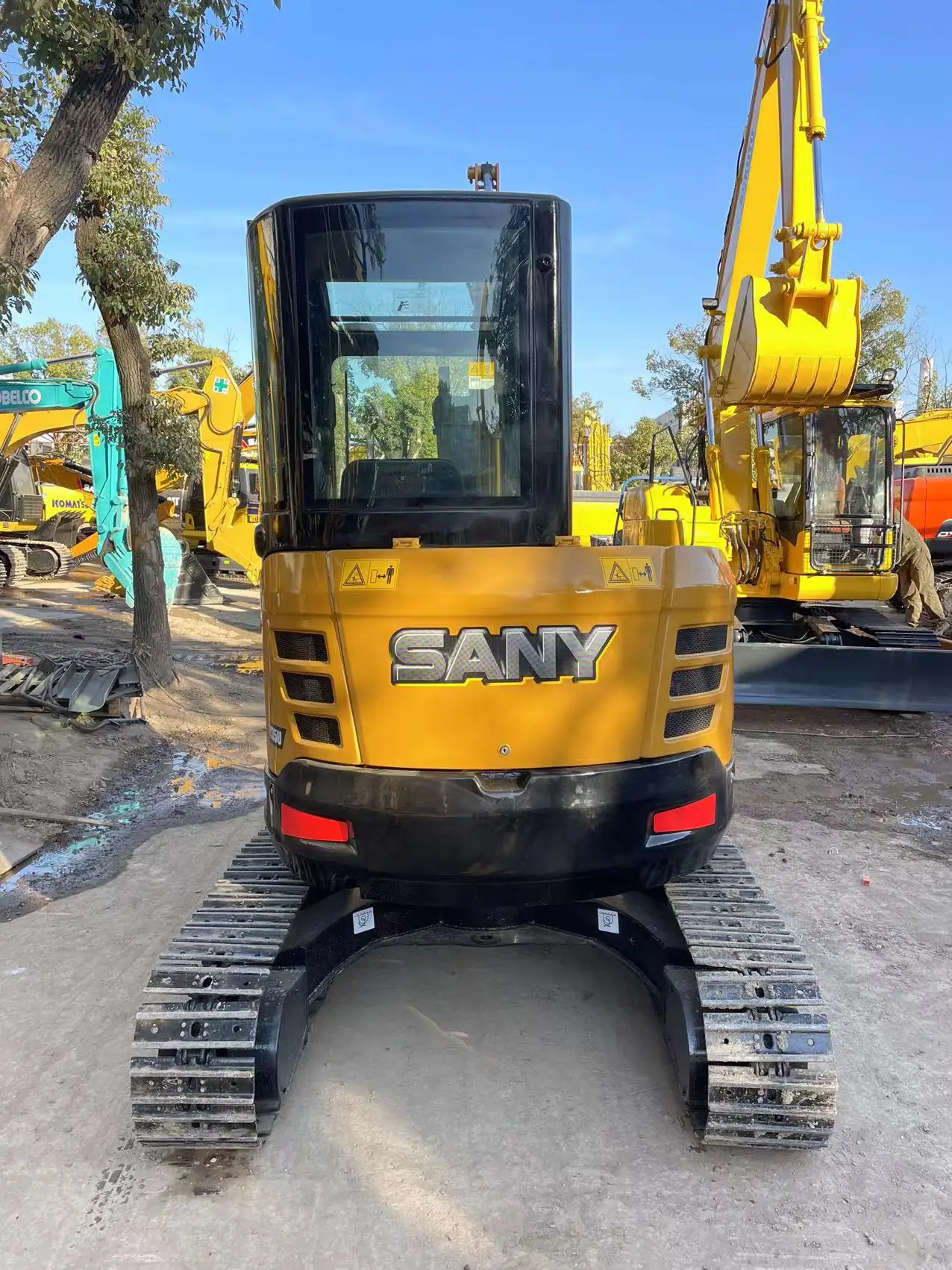 Экскаватор SANY SY35U мини-экскаватор для лесной фермы в помещении