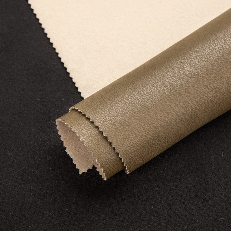 Super Soft Stock Lots 4 Ways Stretch PU Leather For Dress Sheath Skirt