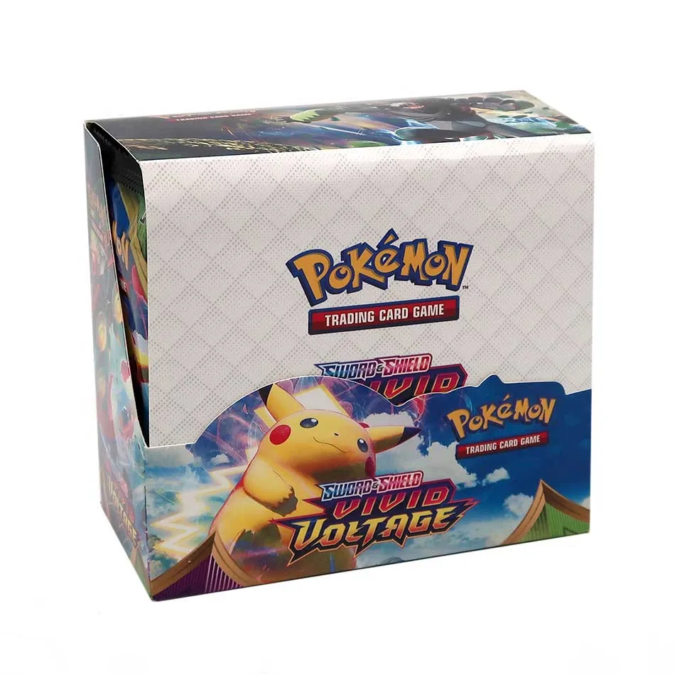 Allogogo 324pcs English Pokemoned Cards Booster Box Sun & Moon Evo Esk Playing Card Trading Card Game Toys Collection