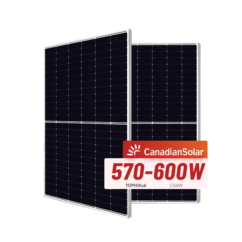 Canadian Solar Panels Mono CS6W-T 570W 575W 580W 585W 590W 595W 600W N-type Topcon Cell Panouri Photovoltaic Solarpanels