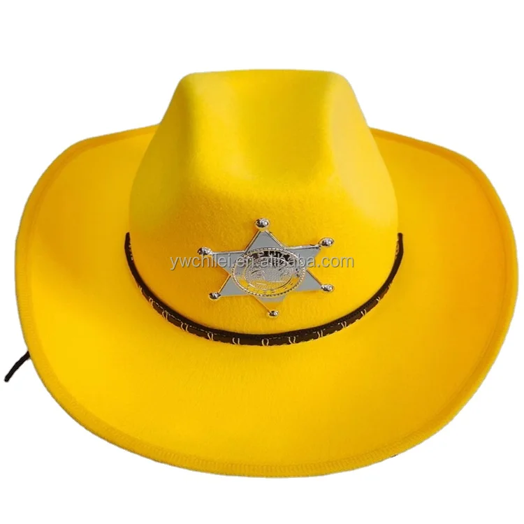 Western Sheriff  star Cowboy Hat