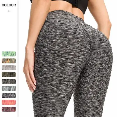 amazon terylene spandex designer high waist sport fitness sexy leggings for women