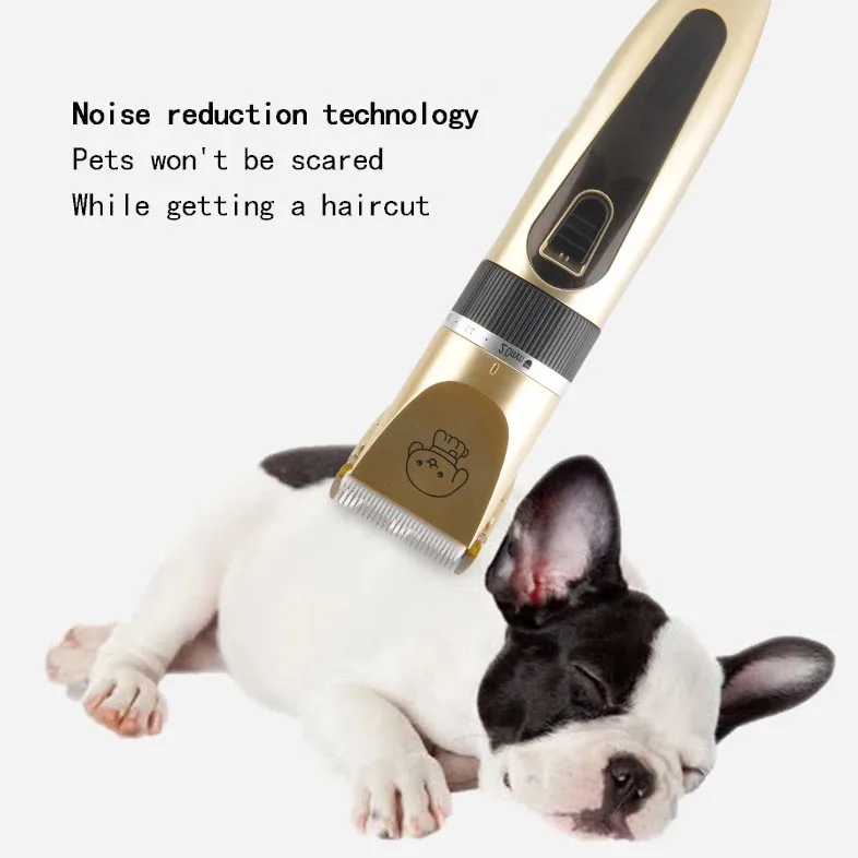 Professional Grooming Kit Upgraded Blades Dogs Cleaning Trimmer Machine Electrical Cats Hair Clipper Razor Pet Hair Cutter