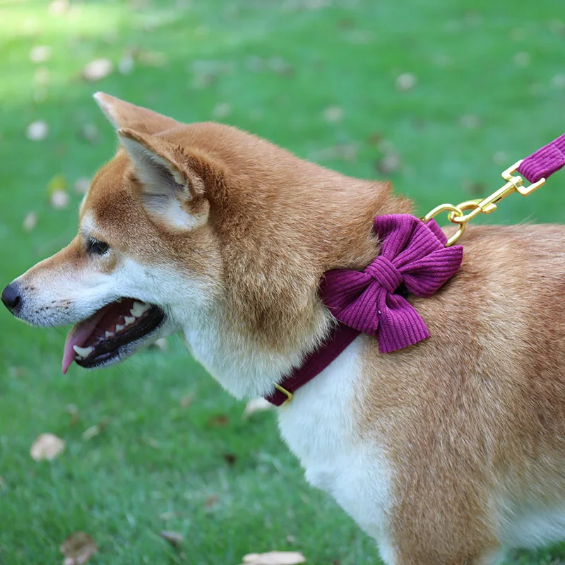 Okeypets small pet dog bow ties accessories wholesale new designer eco friendly fashion bow tie for dogs