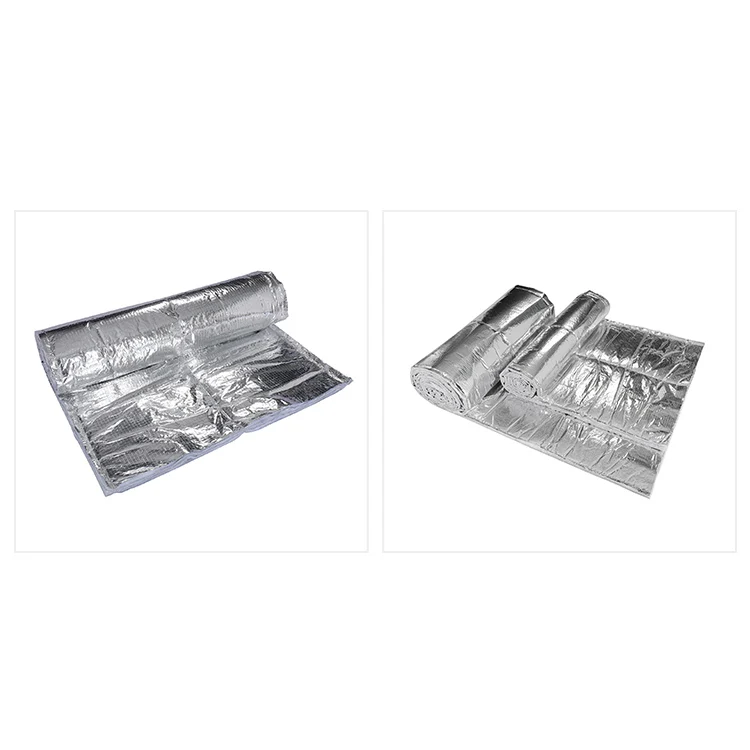 Heat keeping anti heat material multilayer insulation for roof