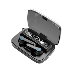 M19 TWS Wireless Earphone  Earbuds With Mic Flashlight True BT 5.1 Wireless Headset for Phones