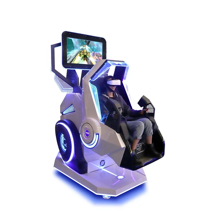  Вращение на 720 градусов 9D VR игровой симулятор виртуальной реальности американские горки для парка
