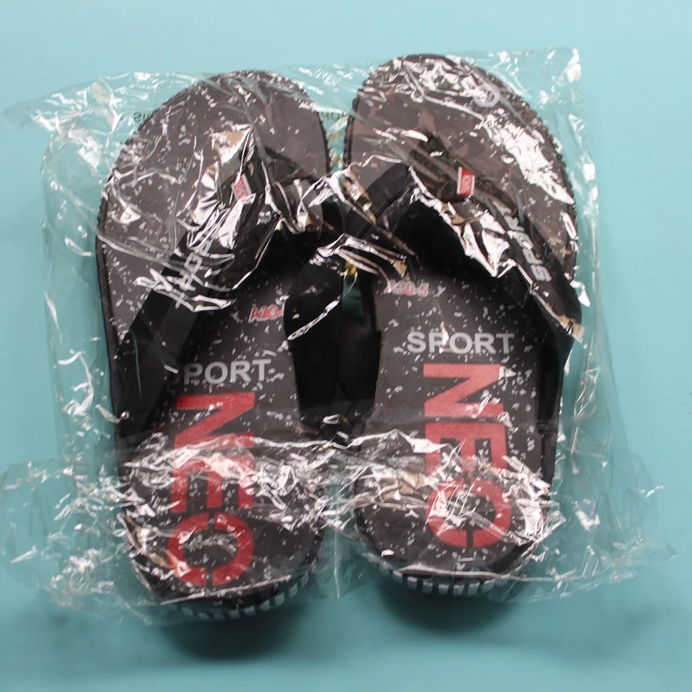 Customized Printing Beach Slippers Eva Flip Flops for Summer Waterproof Lightweight with PVC Insole Flat Massage Upper Position