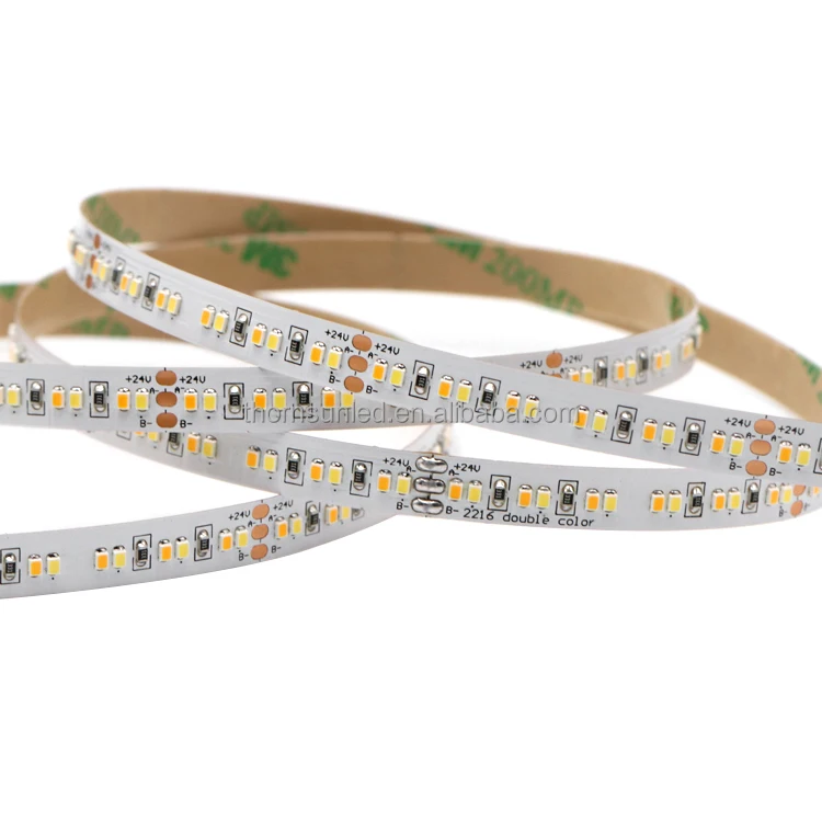 
drop ship 240leds/m ww/cw led strip SMD2216 flexible light 