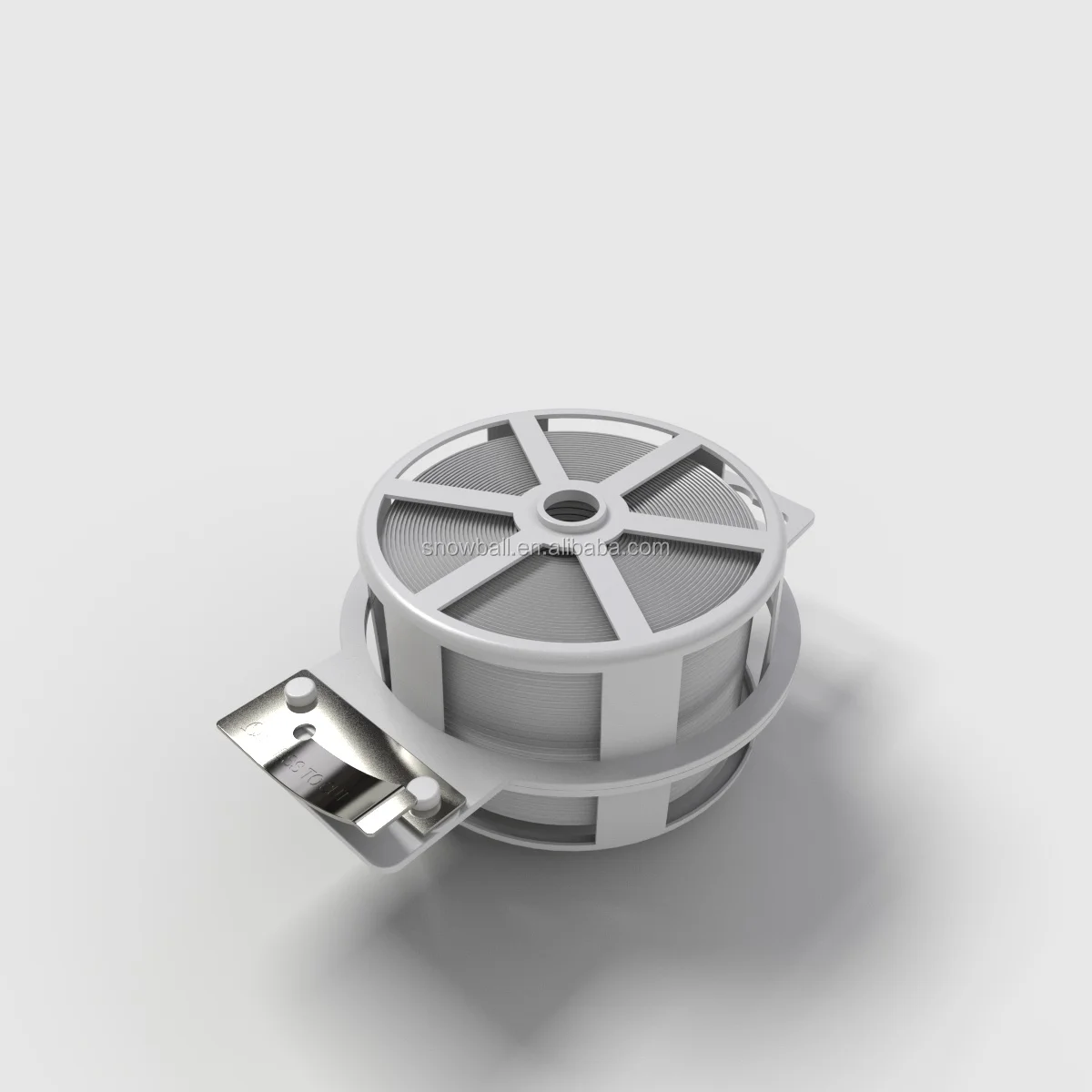 100m plastic pe/pvc twist tie roll spool with cutter garden tool twist tie