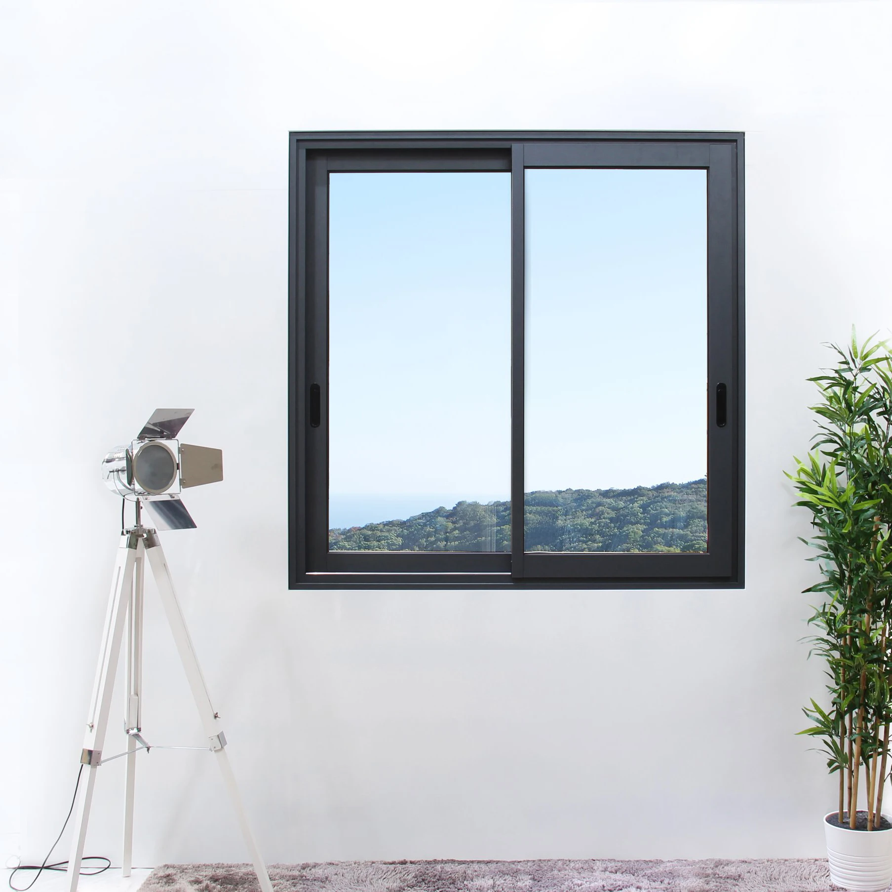 Modern Security Anti Theft Commercial Design Home Slide Double Glaze aluminum window sliding windows windows and door