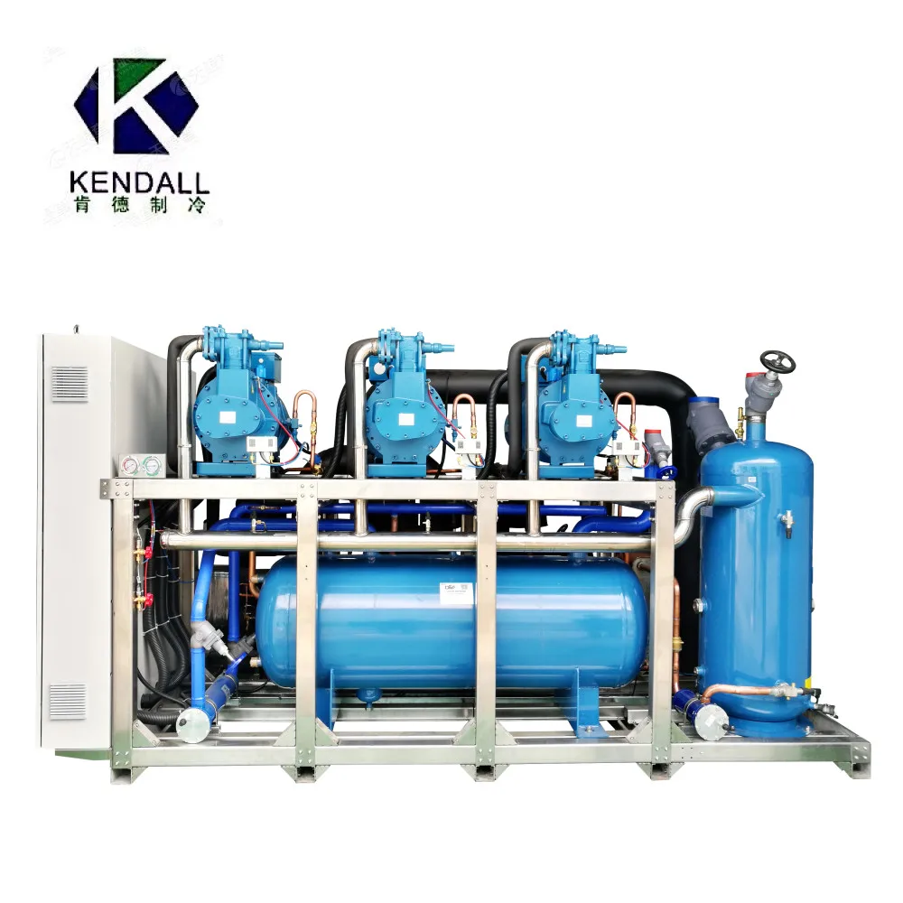 Industrial Air-Cooled and Water-Cooled Refrigeration Condenser Unit Compressor Condensing Unit