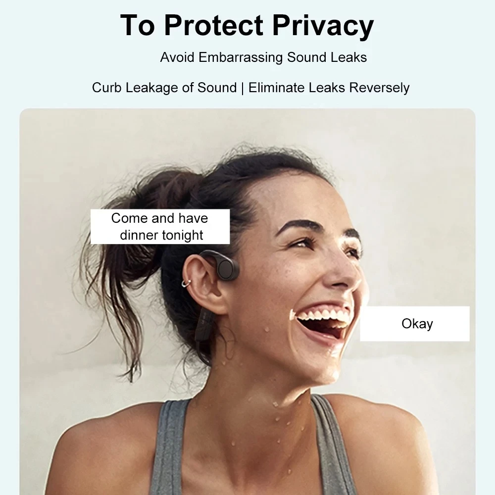 Наушники Lenovo X4 с костной проводимостью беспроводные наушники Bluetooth 5 0 уличная спортивная Гарнитура водонепроницаемая гарнитура