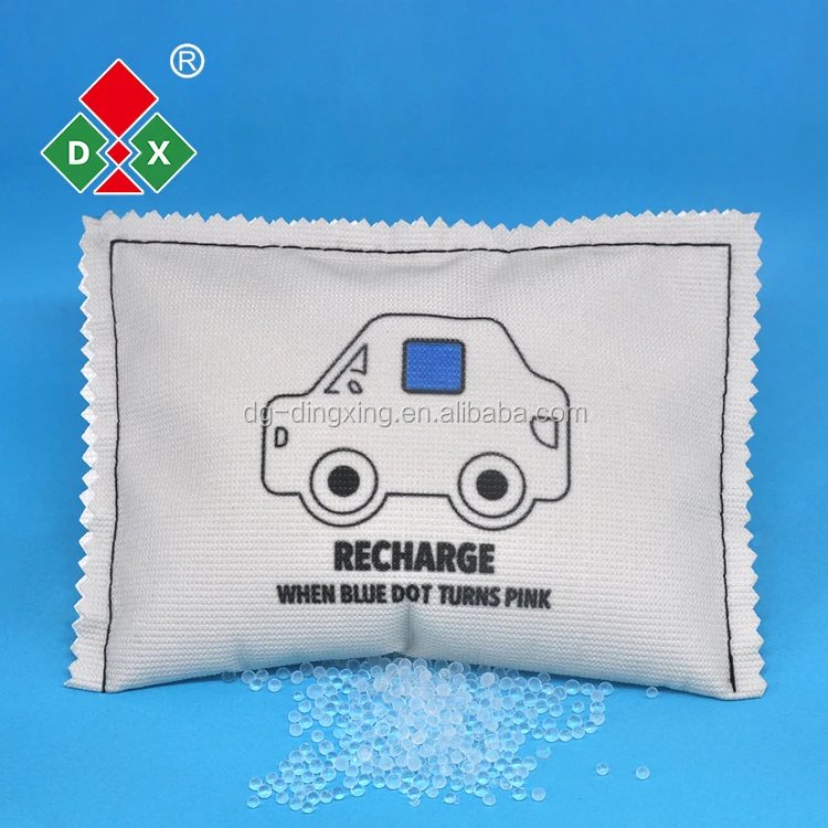 MAnufacture Custom Service 235g Rechargeable Silica Gel Car Dehumidifier Desiccant Packets