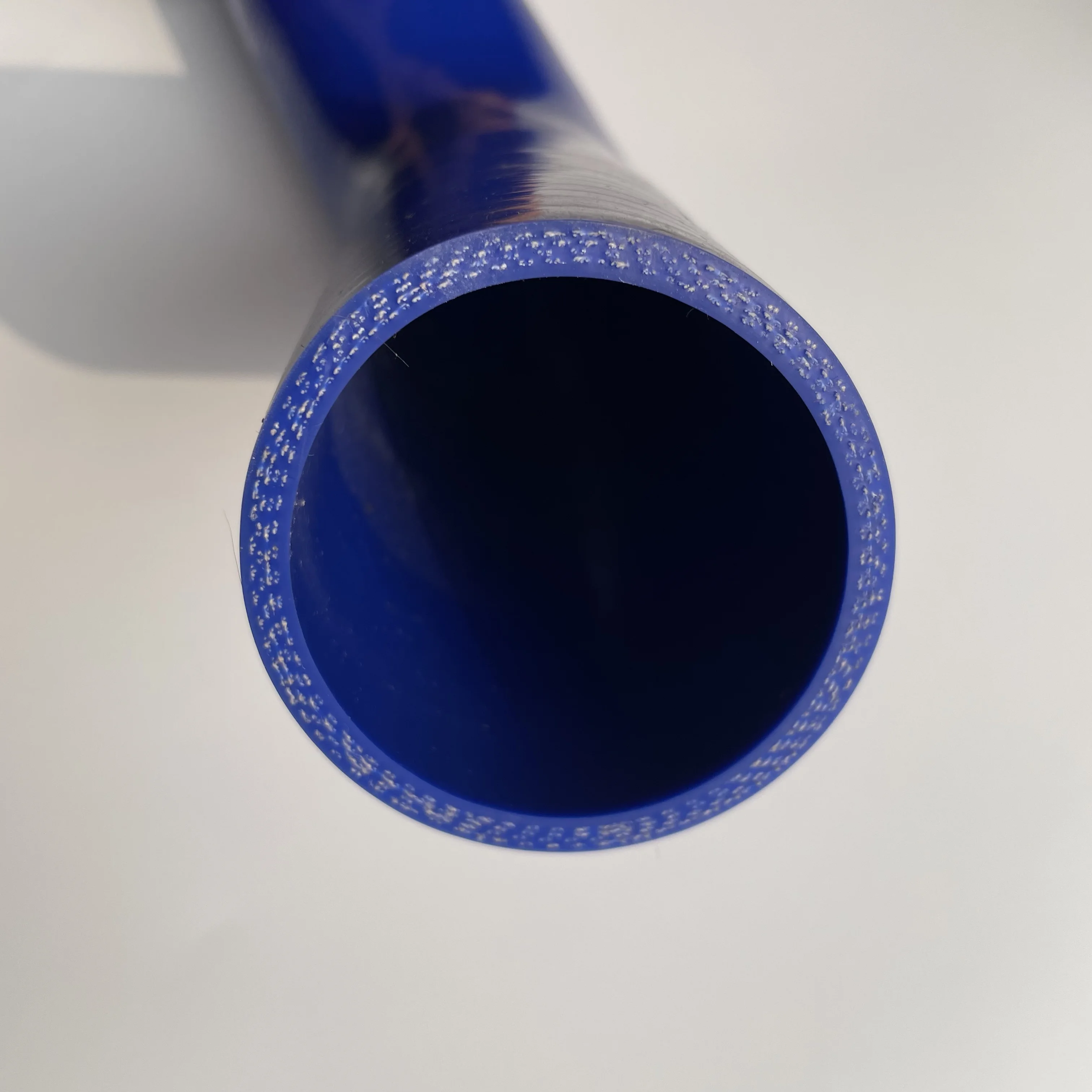 Custom Blue Silicone Rubber Hose High Tensile Braid Heat Resistance Silicone Auto Tube 45/90/135 Degree Elbow Silicone Hose