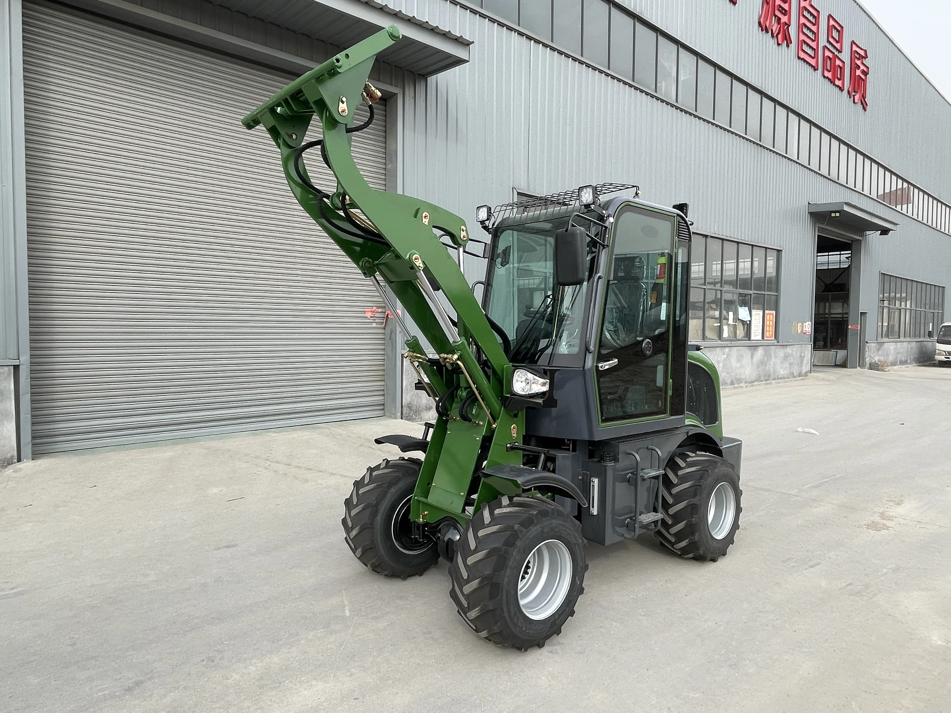 Chinese Top 0.8Ton Mini Wheel Loaders Tractor With CE Certificate Price