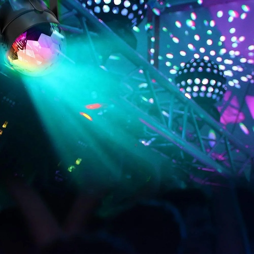  Лидер продаж светодиодная Сфера волшебный шар освещение мини RGB звуковая активация диско-клуб DJ Хрустальный Волшебный сценическое с дистанционным