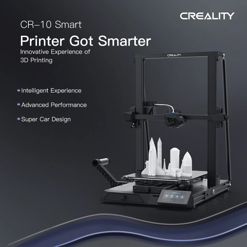 Creality CR-10 смарт-ультра-тихий дизайн PLA 3d принтер для